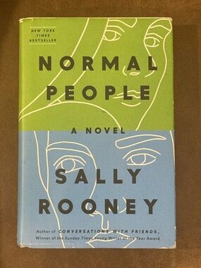 Normal People by Sally Rooney — Hardcover Book — Irish Romance Hulu Series